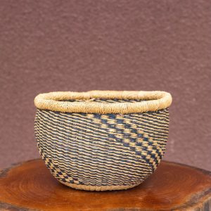 Small Handcrafted round Volta Storage Basket